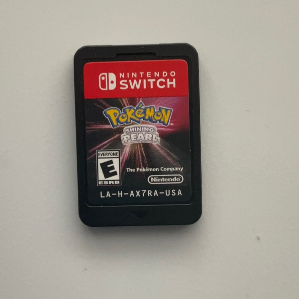 Nintendo Switch Pokémon Shining Pearl Game Cartridge - Black